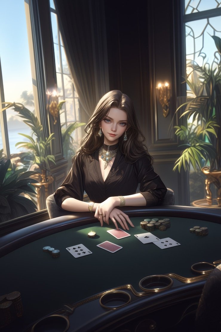 Dealer profesional di studio blackjack sekin toto dengan multi-kamera HD